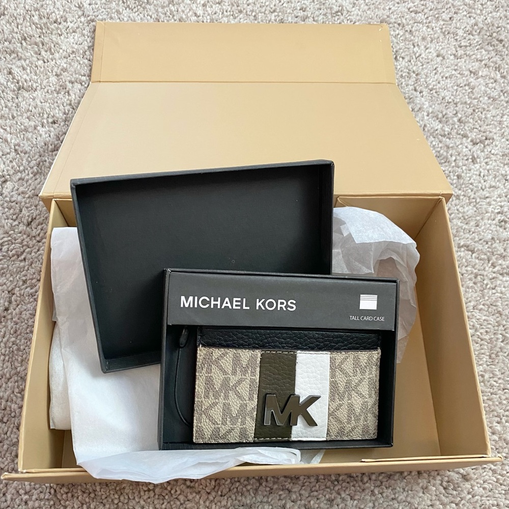 Michael Kors Tall Card Case NEW